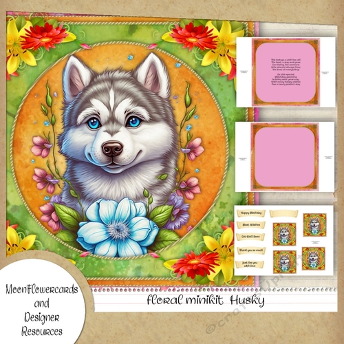 floral minikit  Husky