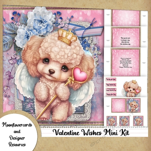Valentine Wishes Mini Kit 1