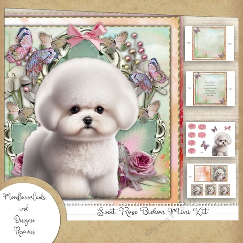 Sweet Rose Bichon Mini Kit 