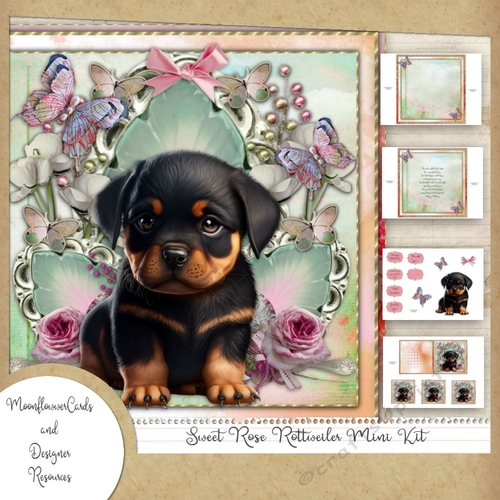 Sweet Rose Rottweiler Mini Kit