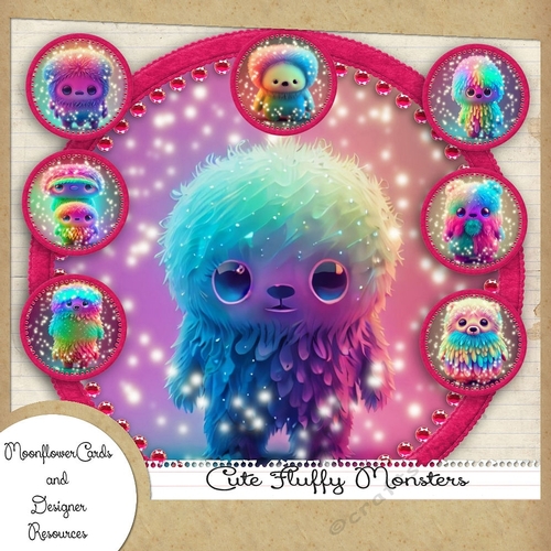 Fluffy Cute Monsters 
