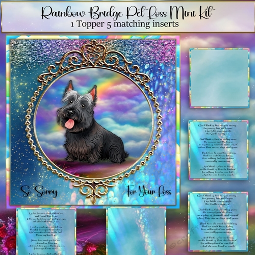 Rainbow Bridge Pet Loss Scotty