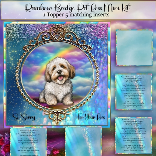 Rainbow Bridge Pet Loss Havanese