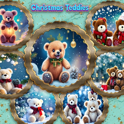 Christmas Teddies