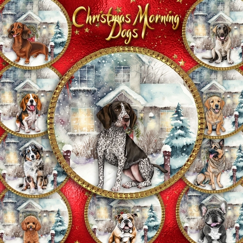 Christmas Morning Dog Bundle 1