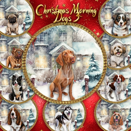 Christmas Morning Dog Bundle 3