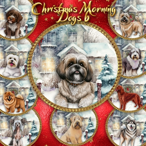 Christmas Morning Dog Bundle 6