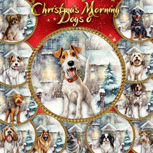 Christmas Morning Dog Bundle 8