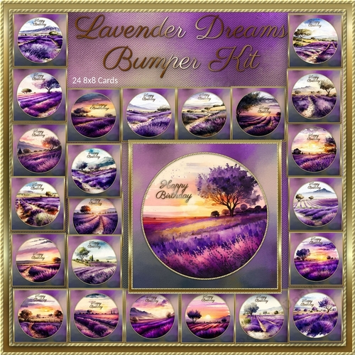 Lavender Dreams Bumper Kit