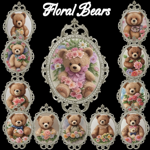 Floral Bears