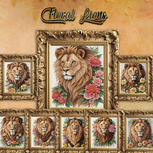 Floral Lion Bundle