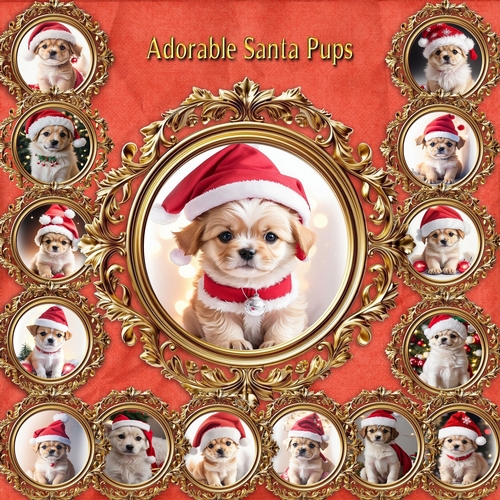 Adorable Santsa Pups