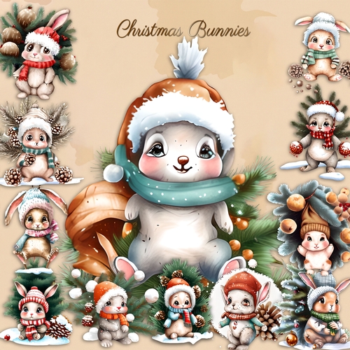Christmas Bunnies