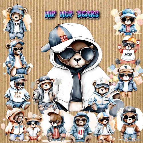 Hip Hop  Teddy Bears