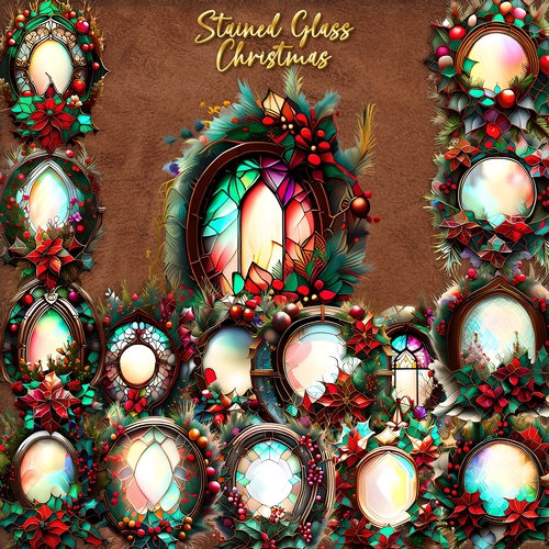 Stained Glass Christmas 