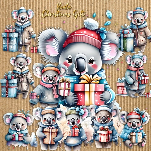 Christmas Koala