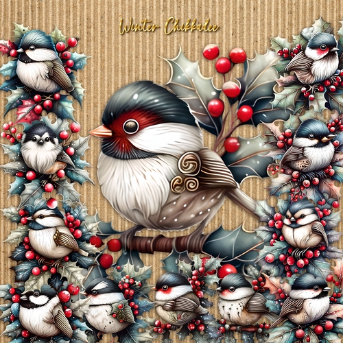 Christmas Chikkadee
