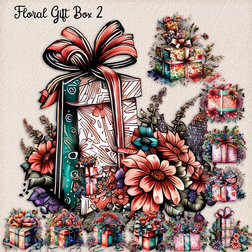 Floral Gift Boxes 2