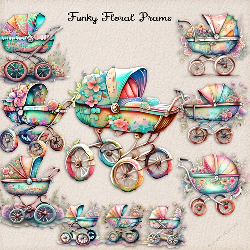Floral Prams