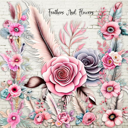 Feathers and Flowers