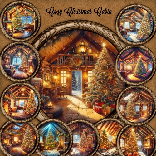 Cozy Christmas Cabin 