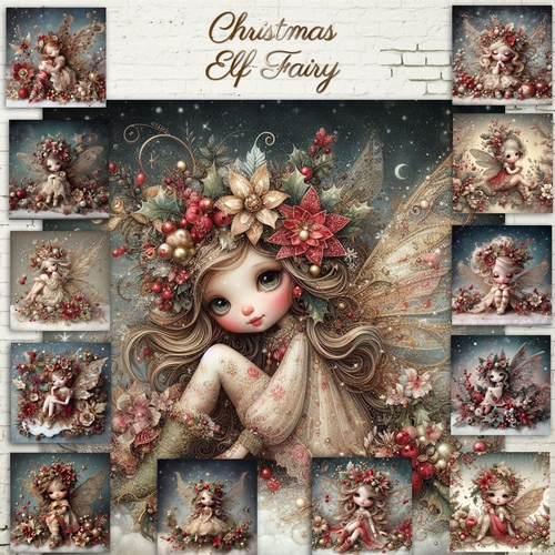 Christmas Elf Fairy 