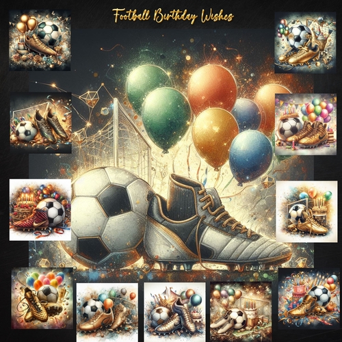 Birthday Footballs