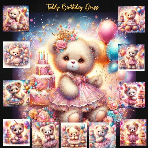 Teddy Birthday Dress