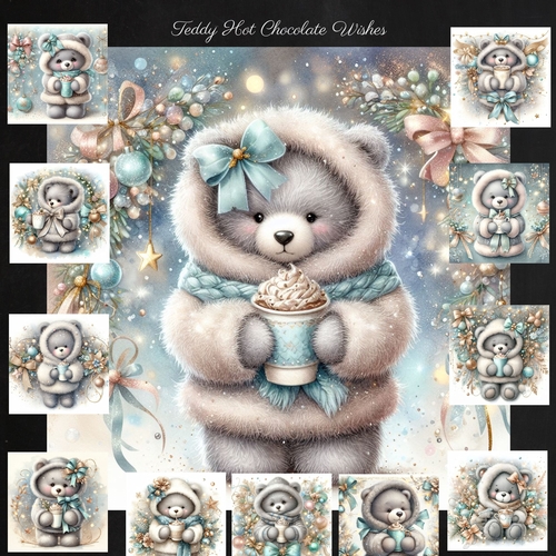 Teddy Hot Chocolate Wishes