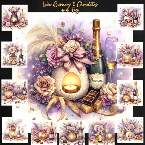 Wax burners Chocolates and Fizz