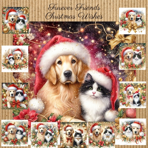 Furever Friends Christmas Wishes