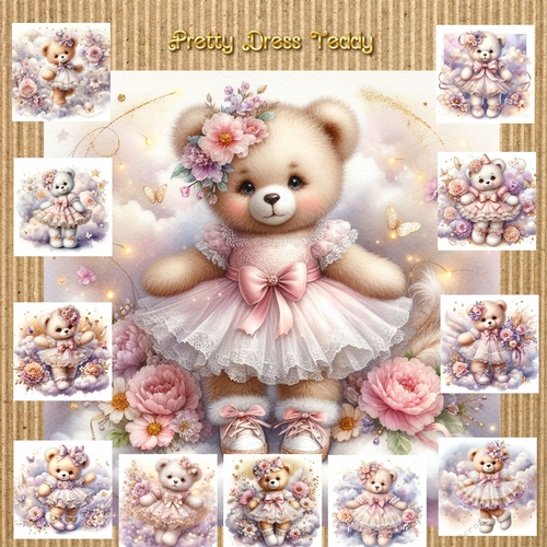 Pretty Dress Teddy 1