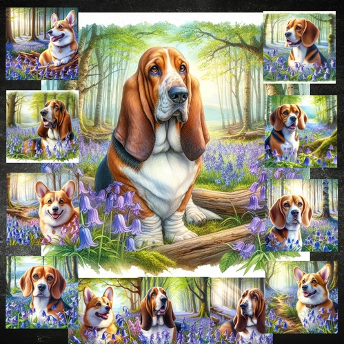 BlueBell Wood Dogs 10