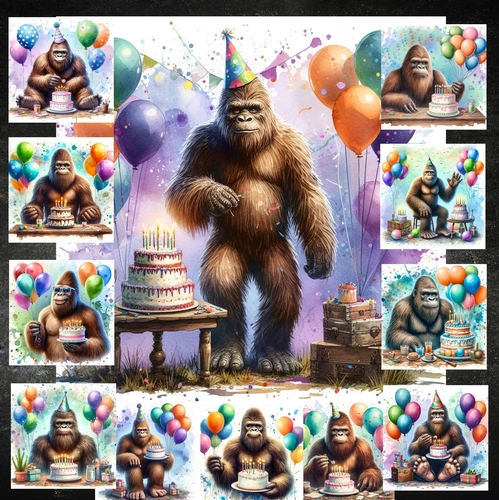 Big Foot Birthday Wishes