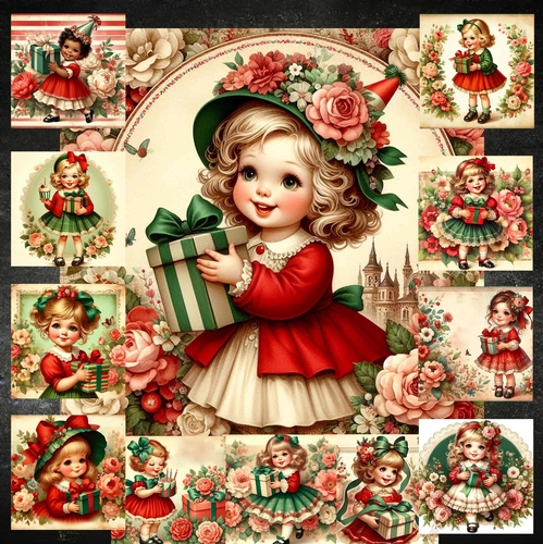 Vintage Little Girl GIft 2