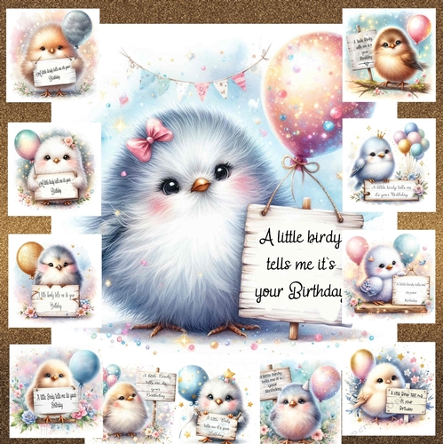 Little Birdy Birthday Wishes