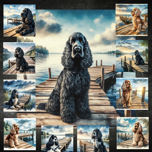 Sitting On The Dock Of A Bay Dogs 6