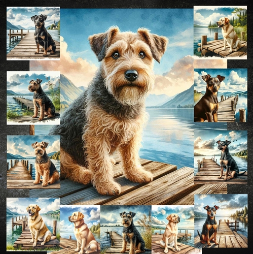 Sitting On The Dock Of A Bay Dogs 9