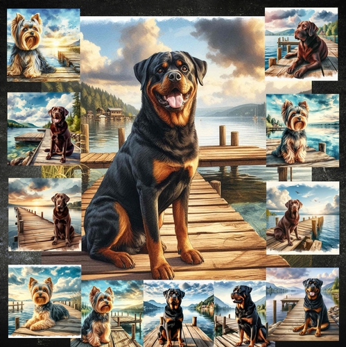 Sitting On The Dock Of A Bay Dogs 10