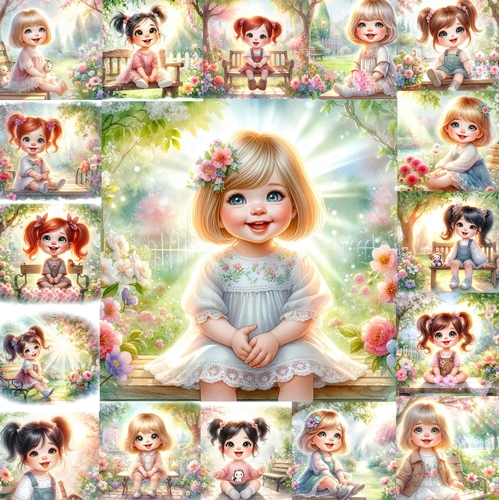 Little Garden Girl 
