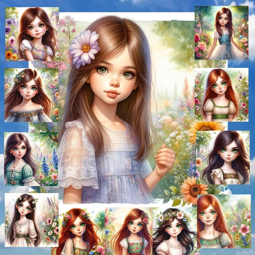 Little Garden Girl 3
