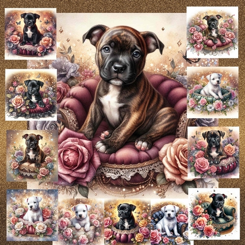 Velvet Rose Pups 3
