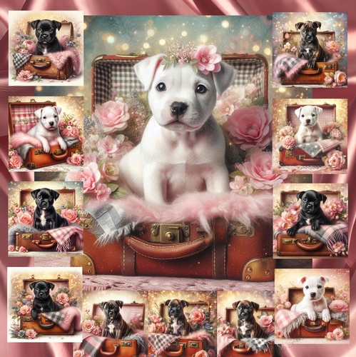 Suitcase Pups 4