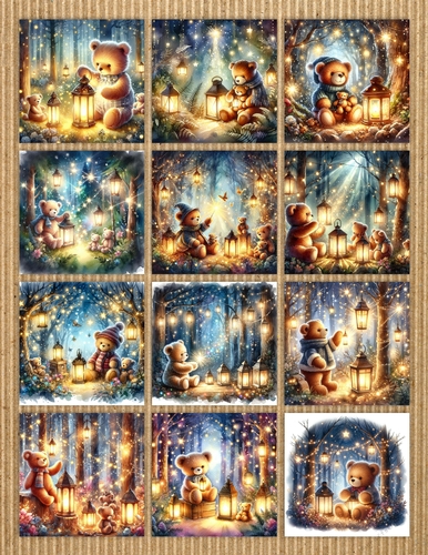 Teddy Forest Lantern