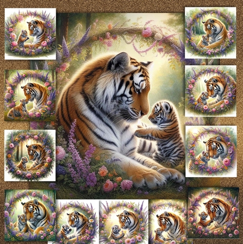 Floral  Tiger 