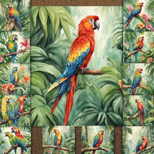 Amazon Parrots 