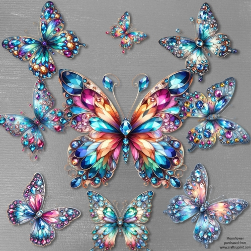 Jeweled Butterfly 
