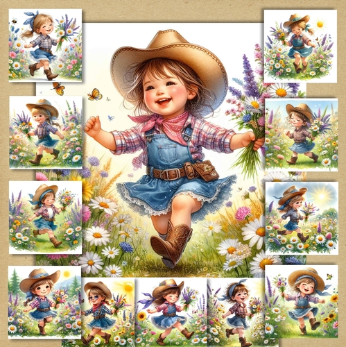 Cute Lil Cowgirl 
