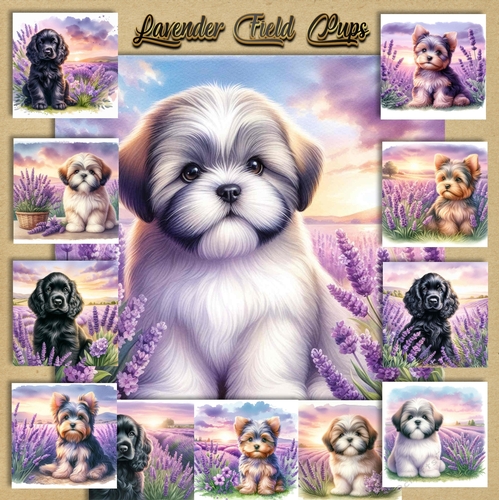 Lavender Fields Pups 8