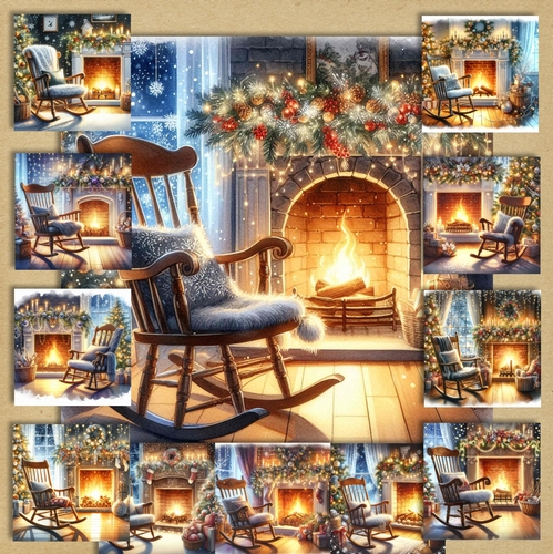Christmas Rocking Chairs